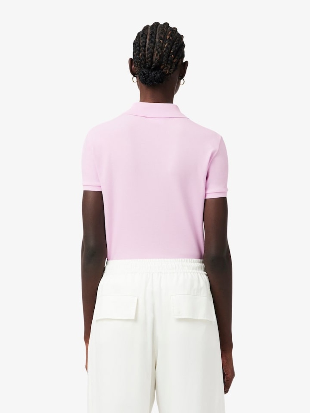 Lacoste Women's L.12.D Slim Fit Stretch Mini Piqué Polo - Picture 4 of 11